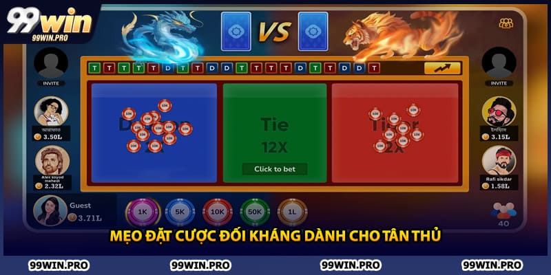 Mẹo đặt cược đối kháng dành cho tân thủ